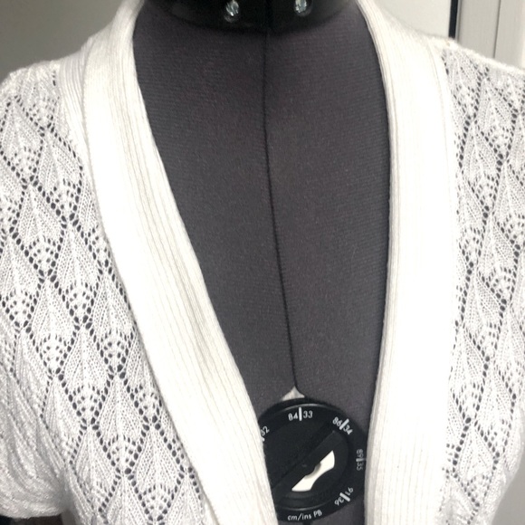 SMARTSET | Short Sleeves Cardigan | Lightweight | Cute Design | XS - Picture 4 of 7